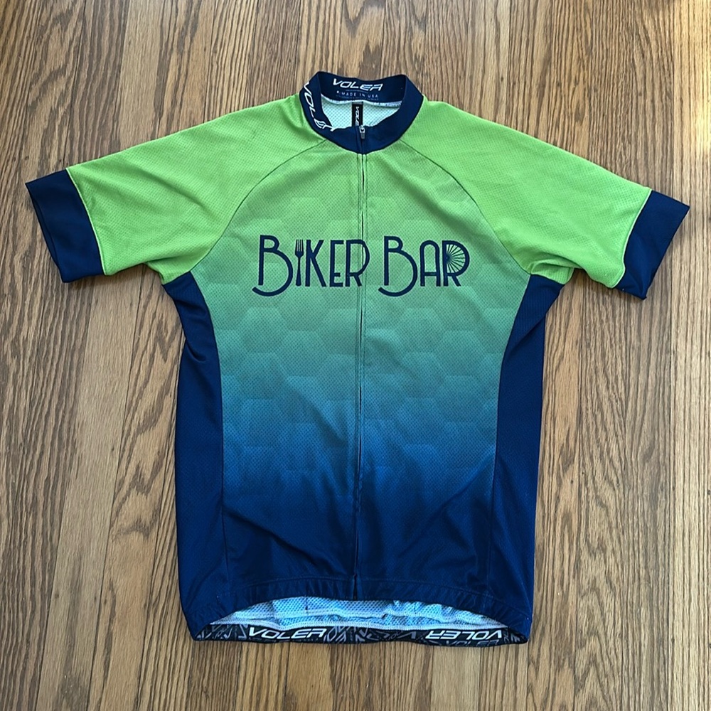Biker Bar Men’s Cycling Jersey - Carmichael, CA size Medium